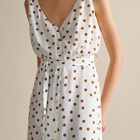 Massimo Dutti polka dot dress - Picture 4 of 5